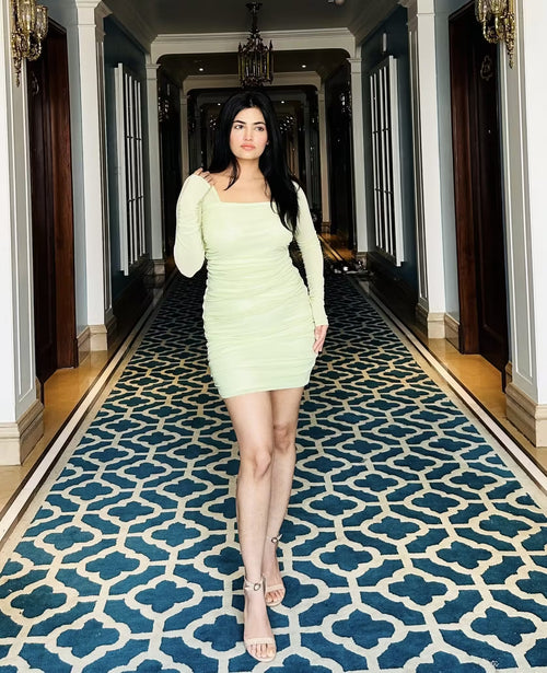 rooshy summergreen dress