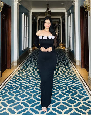 rooshy met gala bck gown