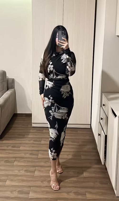 rooshy black doll dress