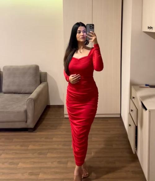 rooshy  red dress