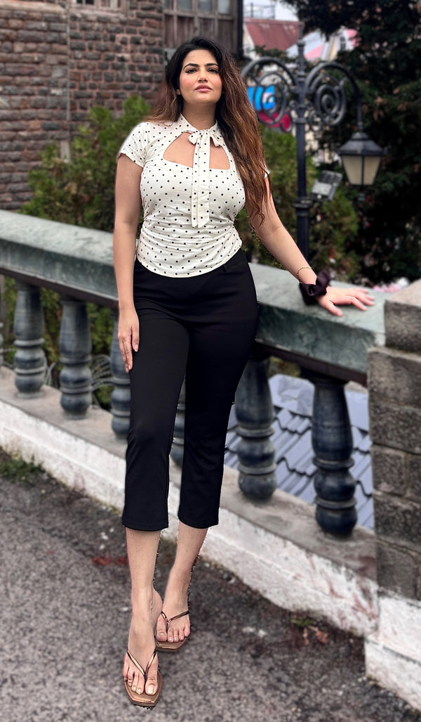 Dot Darling Bow Top