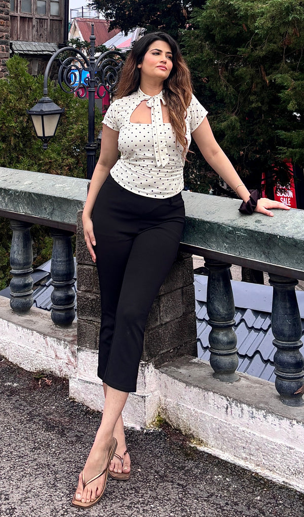Dot Darling Bow Top