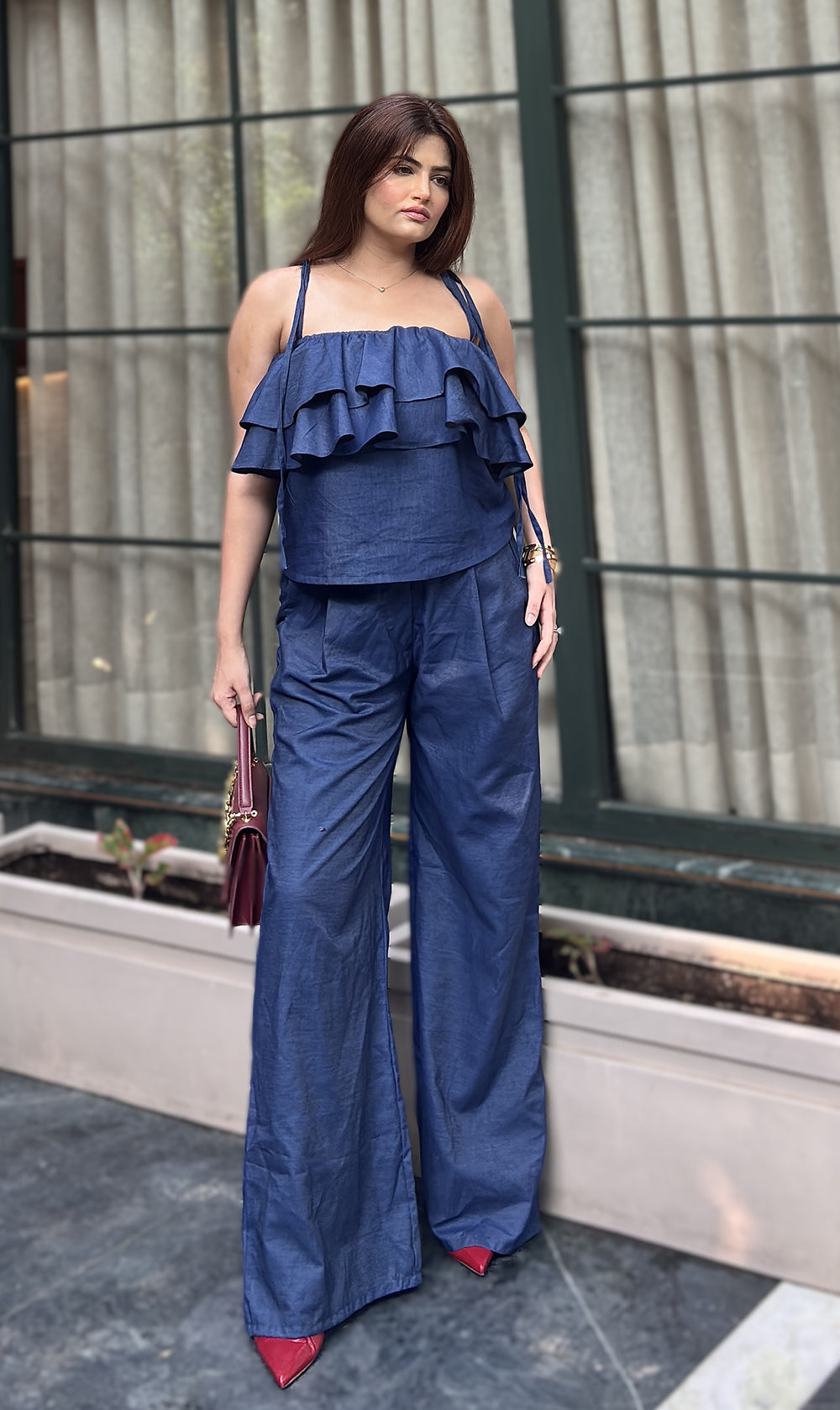 Denim Era Cotton Co-ord Set