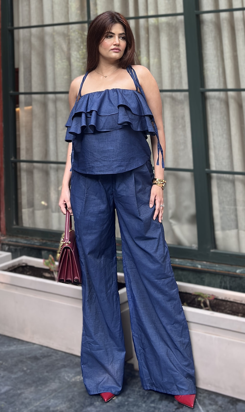Denim Era Cotton Co-ord Set