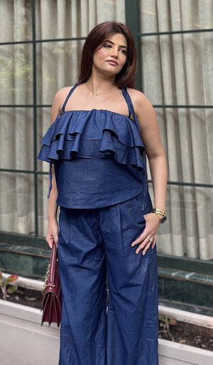 Denim Duty Cotton Top
