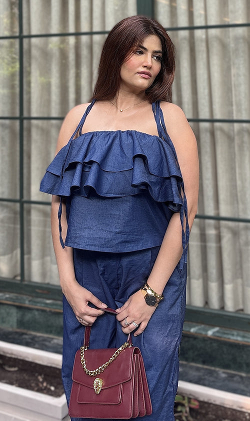 Denim Duty Cotton Top