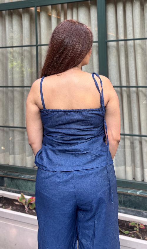 Denim Duty Cotton Top