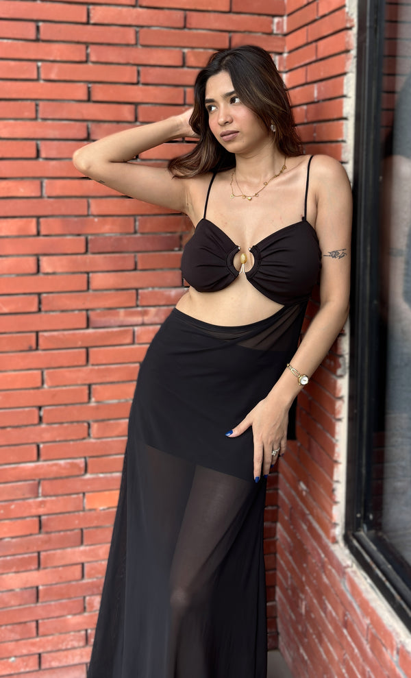Feral Tempt Black Dress