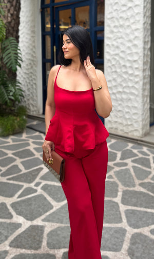 Soho Red Co-ord Set