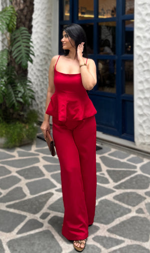 Crimson Flow Pants