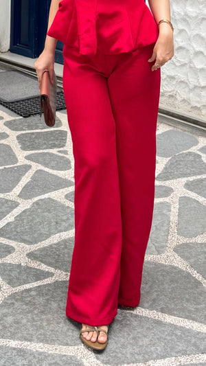 Crimson Flow Pants