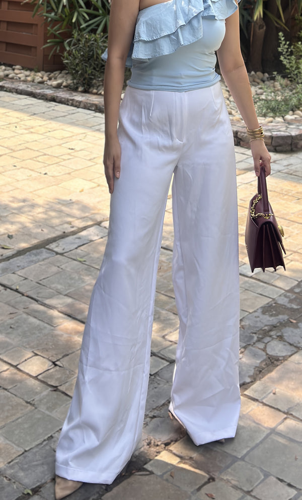 Frost White Pants