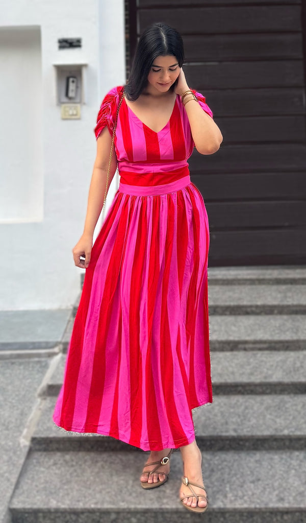 Candy Crush Stripes Dress