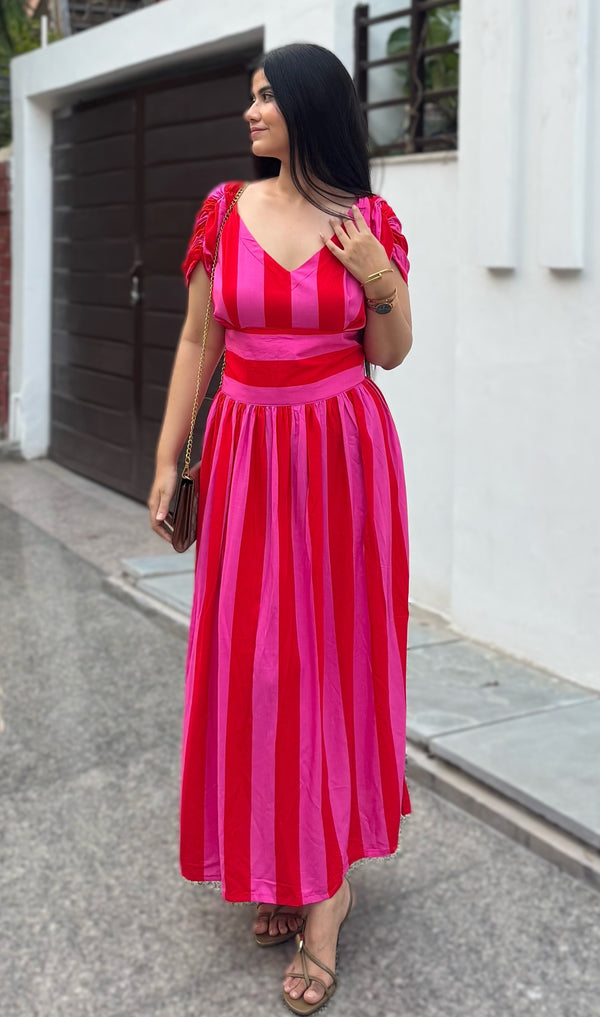 Candy Crush Stripes Dress