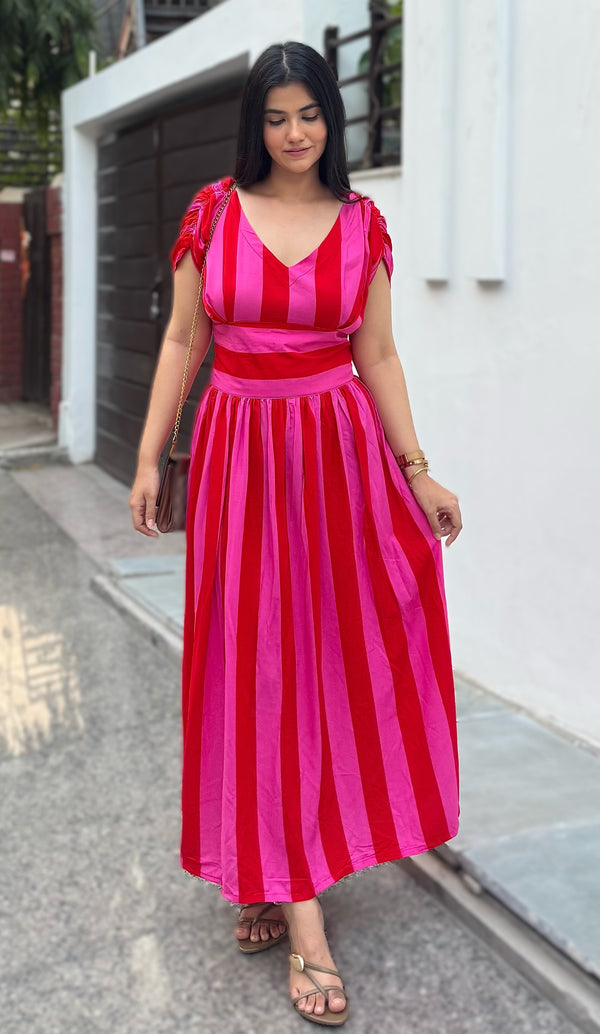 Candy Crush Stripes Dress