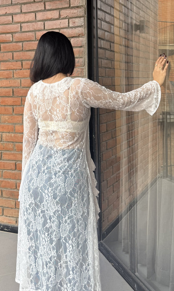Elise Whisper Lace Top