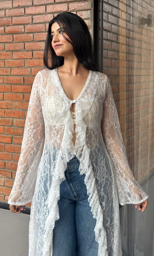 Elise Whisper Lace Top