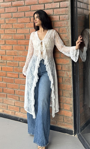 Elise Whisper Lace Top