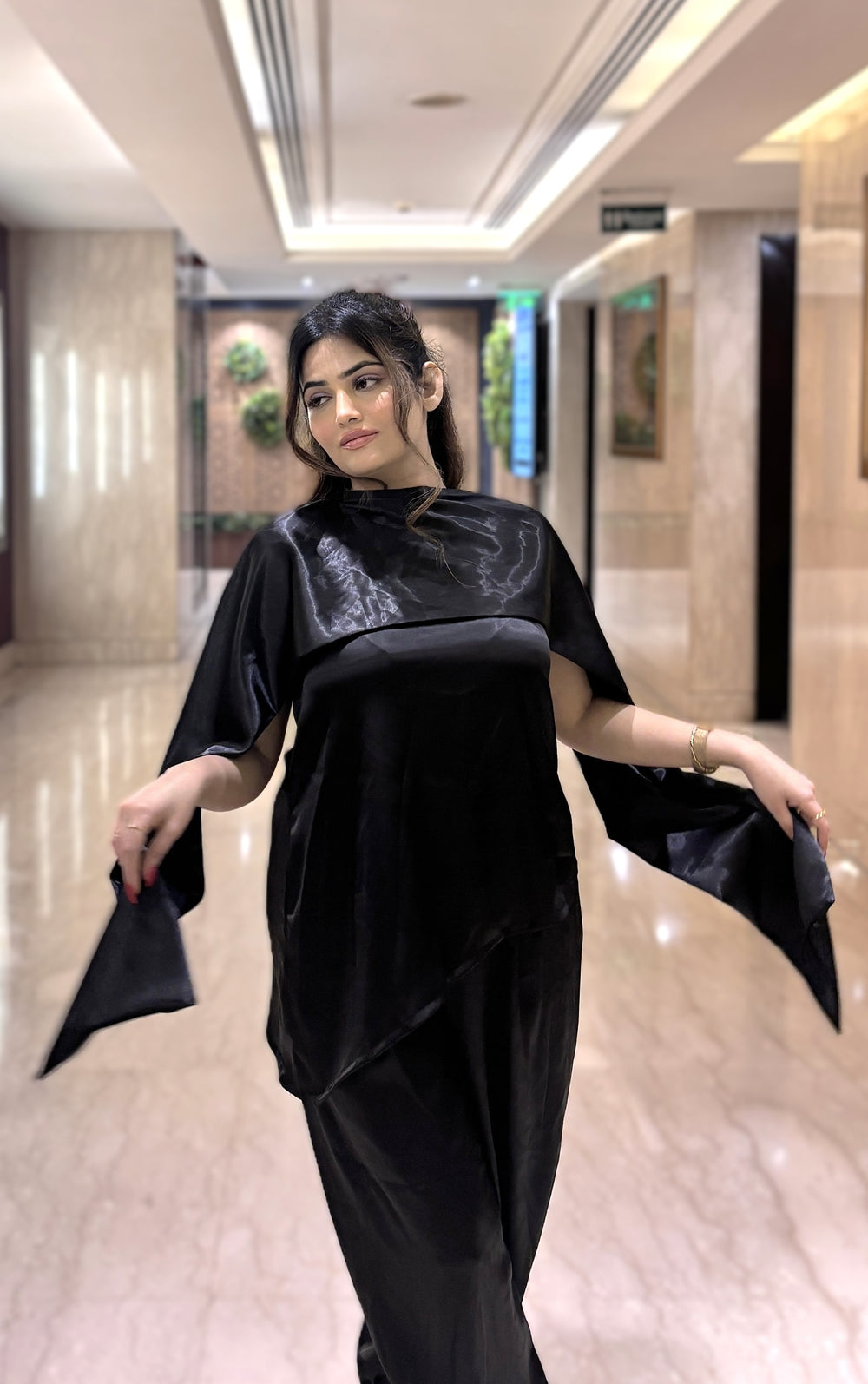 Silken Muse Scarf Top