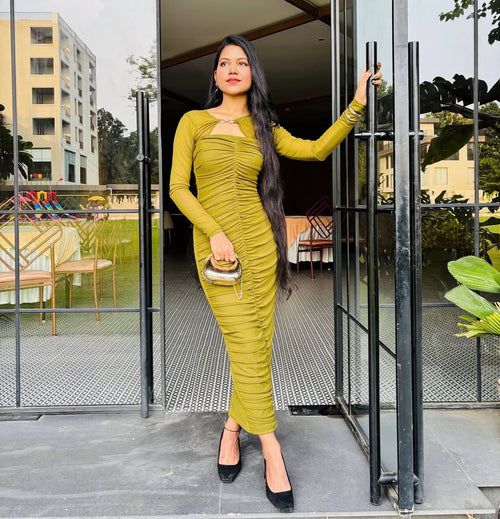 Olria Ruched Dress