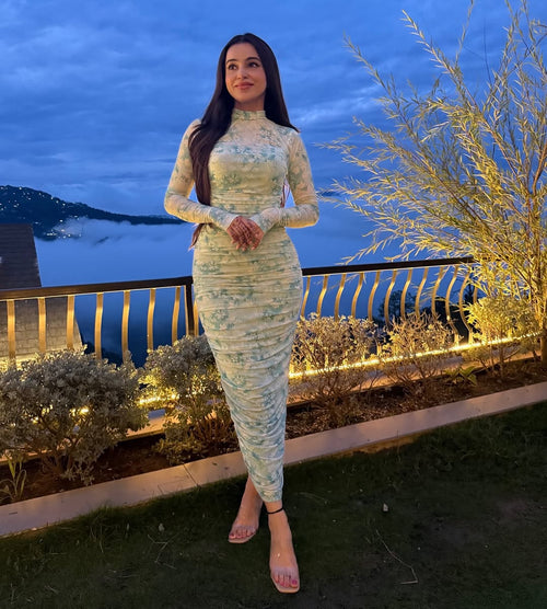 Emerald Allure Dress