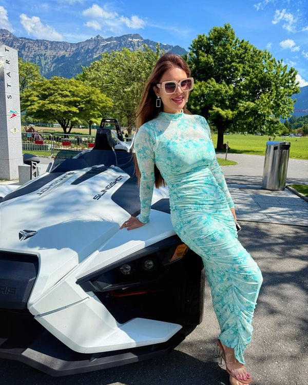 Emerald Allure Dress