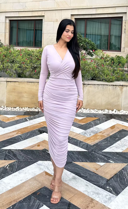 rooshy lilac dress