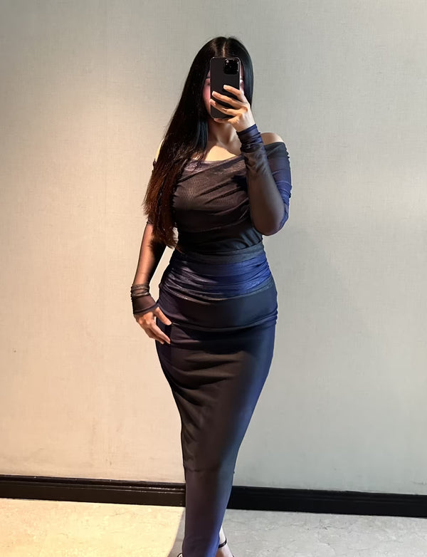rooshy dark enigma dress