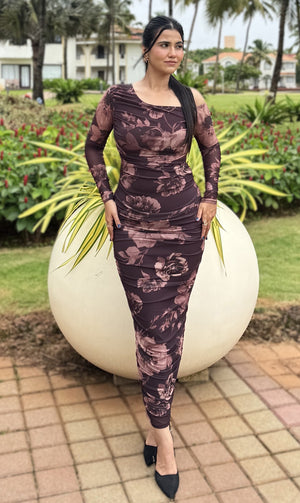 rooshy Maple Muse Ruched dress