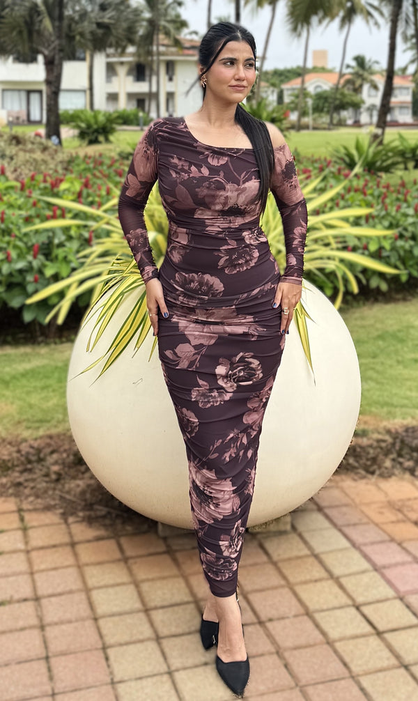 rooshy Maple Muse Ruched dress