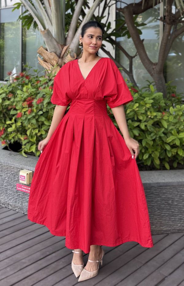 rooshy pocket frock dress