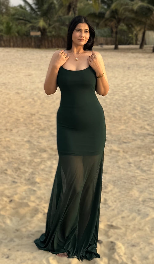 rooshy sheer dress