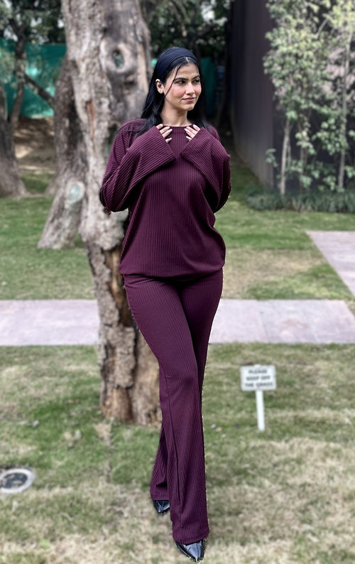 rooshy wine ripped set