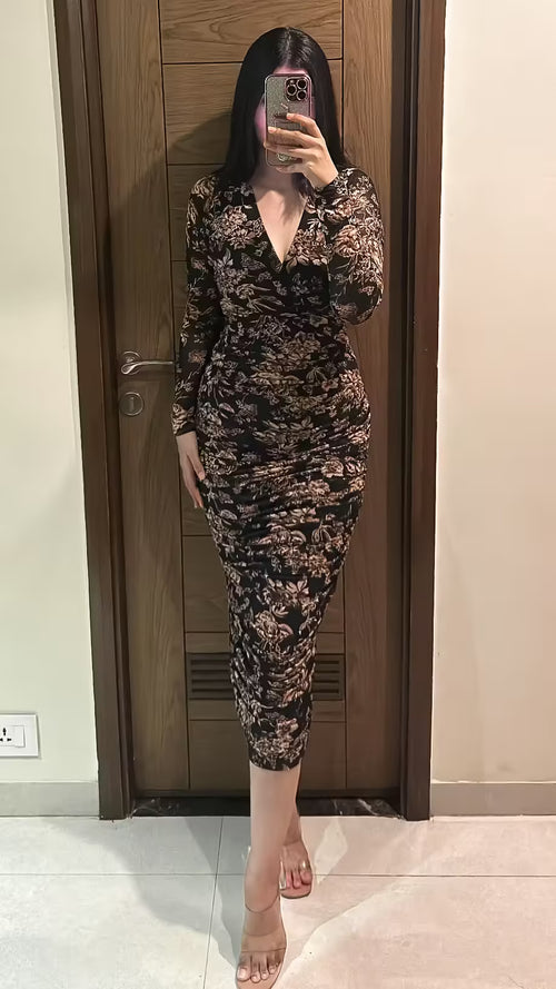rooshy  midnight allure dress