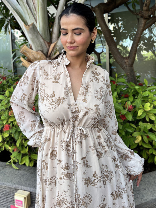 rooshy lace made dress 