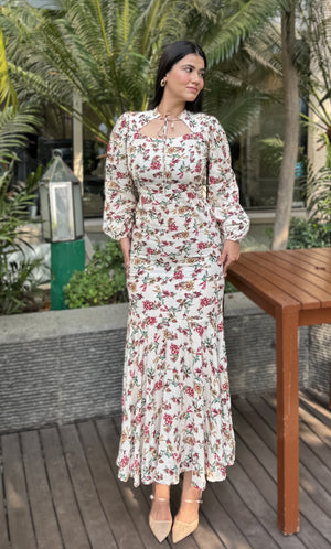 rooshy floral cotton dress