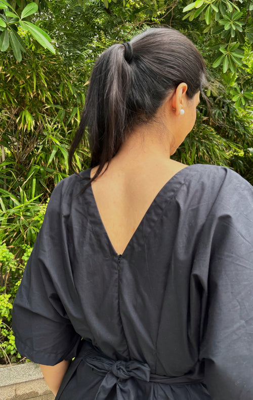 Rooshy pocket flared dress