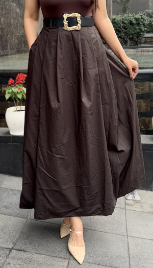 Browniq Pocket Flare Skirt