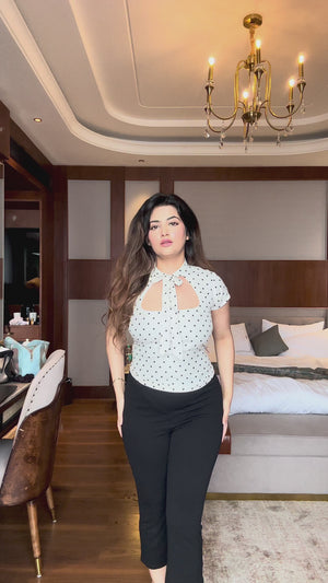 Dot Darling Bow Top