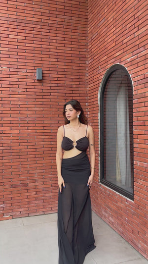 Feral Tempt Black Dress