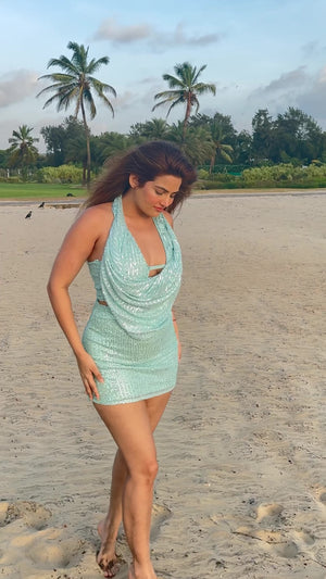 rooshy sequin vacation co-ord