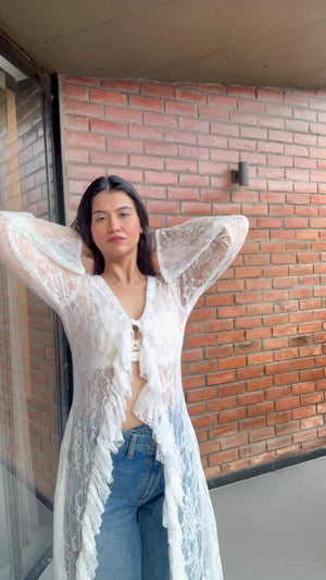 Elise Whisper Lace Top