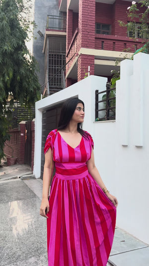 Candy Crush Stripes Dress