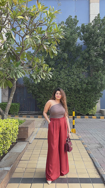 Rooshy Rust orange trouser