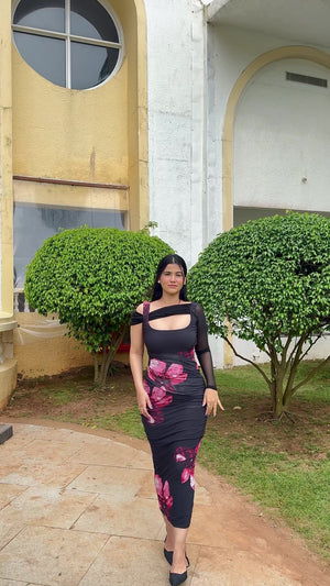 Siren Bloom Layered Dress