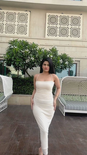 rooshy milky way sleeveless dress