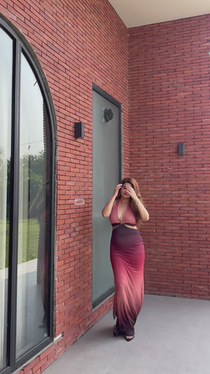 Sunset Glow Dress