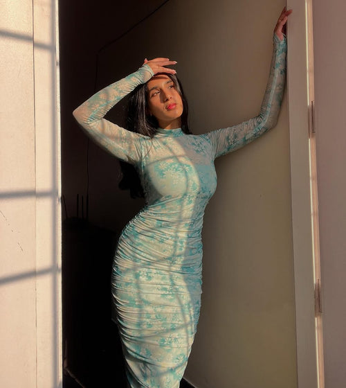 Emerald Allure Dress